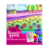 OOLY scenic hues diy watercolor art kit - flowers and gardens