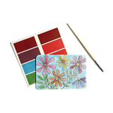 OOLY scenic hues diy watercolor art kit - flowers and gardens