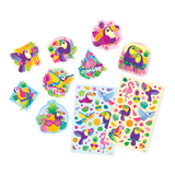 OOLY tropical birds scented stickers
