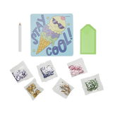 OOLY razzle dazzle diy gem art kit - cool cream