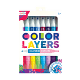 OOLY color layers double ended layering markers - set of 8