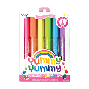 OOLY yummy yummy scented highlighters - set of 6