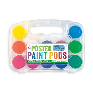 OOLY lil' poster paint pods