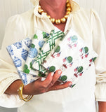 WH PAPER COCKTAIL NAPKINS | GREEN BAMBOO TRELLIS
