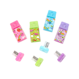 OOLY lil’ juicy box scented erasers + sharpeners
