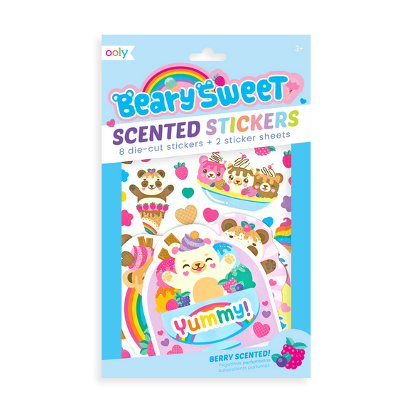 OOLY Beary Sweet Scented Stickers