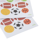 OOLY Stickiville Sport Balls Stickers