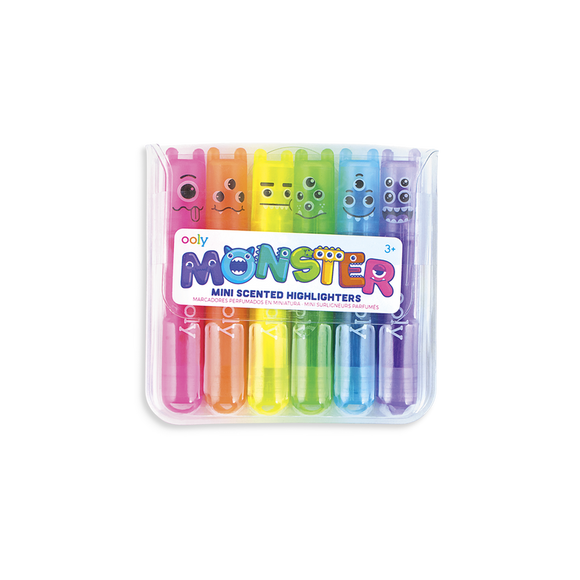 Mini Monster Scented Highlighters