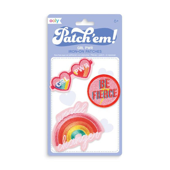 OOLY Patch 'Em Iron-On Patches