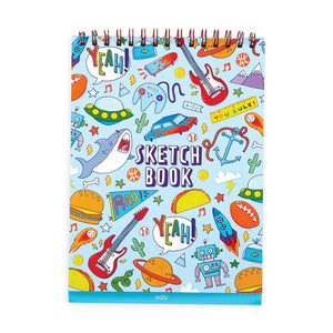 OOLY Sketch & Show Standing Sketchbook - Awesome Doodles