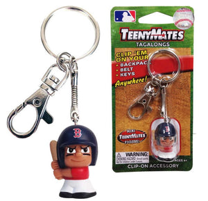 TeenyMates Boston Red Sox MLB Tag Along Keychain