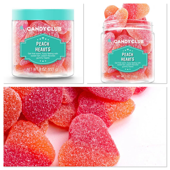 Candy Club Peach Hearts