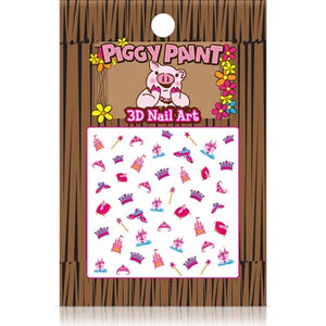 Piggy Paint 3-D Princess Nail Art