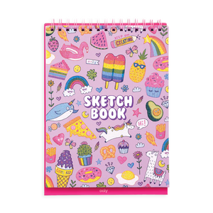 Ooly Sketch & Show Standing Sketchbook - Cute Doodle World